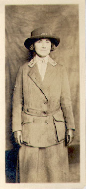Pictured is a historic photo of Jane Grant in YMCA uniform.