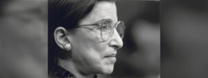 Pictured is Ruth Bater Ginsberg.